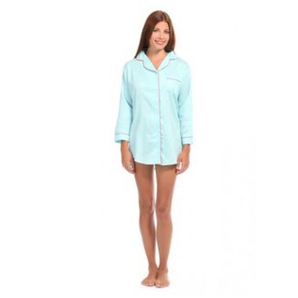 Malabar Bay Other - NWT Women’s Sleep Shirt • Size XL • Blue + Orange
